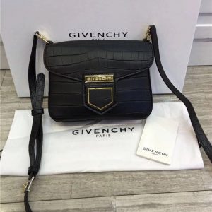Givenchy Nobile Mini Shoulder Bag (Varied Colors) Croc-effect