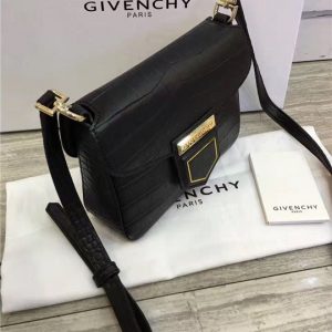 Givenchy Nobile Mini Shoulder Bag (Varied Colors) Croc-effect