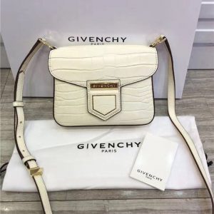 Givenchy Nobile Mini Shoulder Bag (Varied Colors) Croc-effect