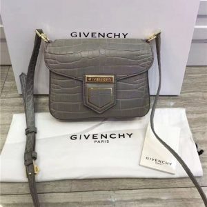 Givenchy Nobile Mini Shoulder Bag (Varied Colors) Croc-effect