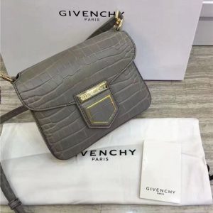 Givenchy Nobile Mini Shoulder Bag (Varied Colors) Croc-effect