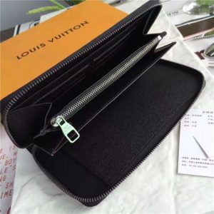 Louis Vuitton Zippy Organizer Monogram Eclipse Flash