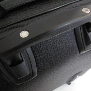 Louis Vuitton Taiga Rolling Luggage Pegase 60 Black