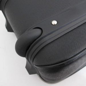 Louis Vuitton Taiga Rolling Luggage Pegase 60 Black