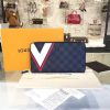 Louis Vuitton Multiple Wallet Monogram Upside Down Canvas