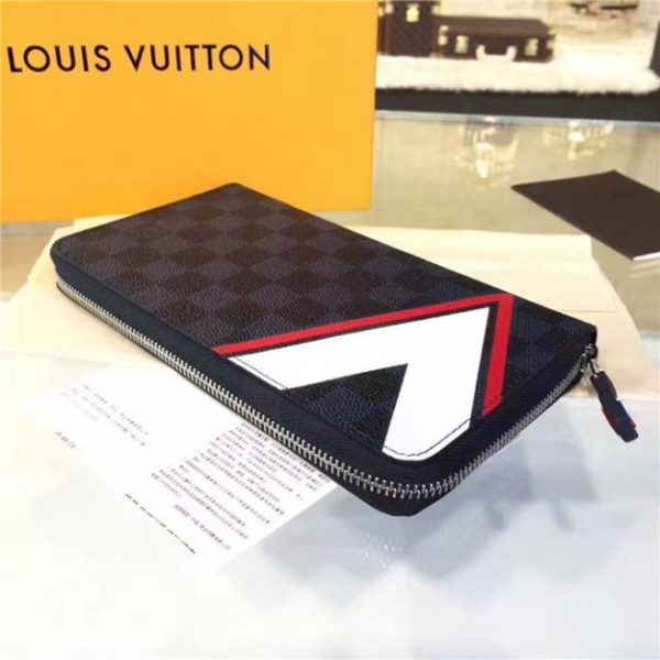 Louis Vuitton Zippy Organizer Rouge