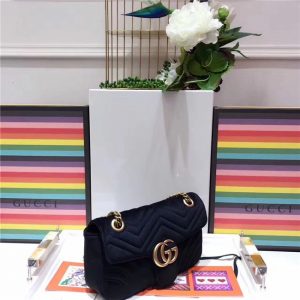 Gucci GG Marmont Matelasse Small Replica Shoulder Bag Velvet (Varied Colors)