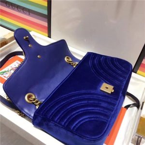 Gucci GG Marmont Matelasse Small Replica Shoulder Bag Velvet (Varied Colors)