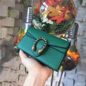 Gucci Dionysus Leather Super Mini Bag (Varied Colors)