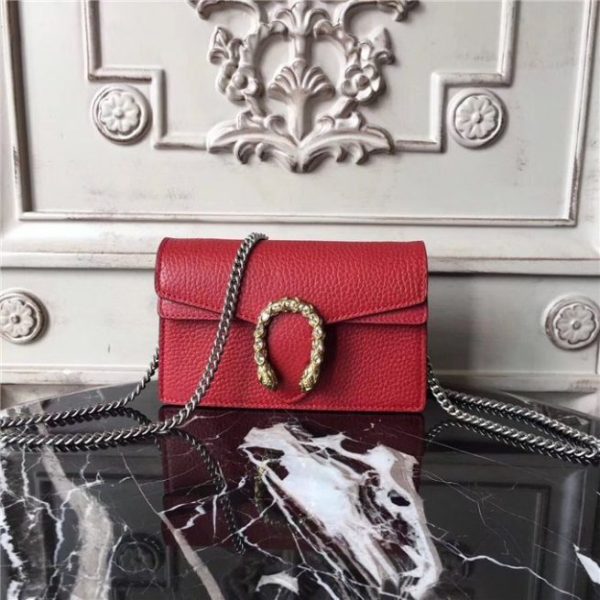 Gucci Dionysus Leather Super Mini Bag (Varied Colors)