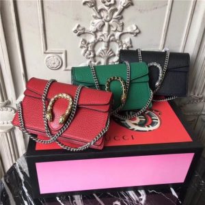 Gucci Dionysus Leather Super Mini Bag (Varied Colors)