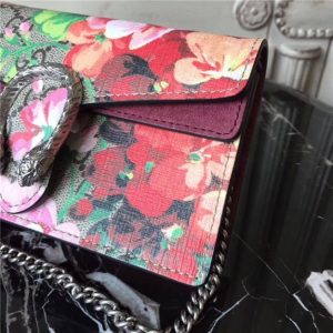 Gucci Dionysus Super Mini Bag Red Blooms