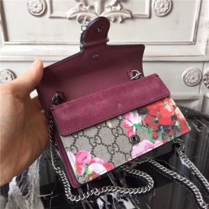 Gucci Dionysus Super Mini Bag Red Blooms