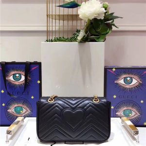 Gucci GG Marmont Matelasse Replica Small Shoulder Bag (Varied Colors)