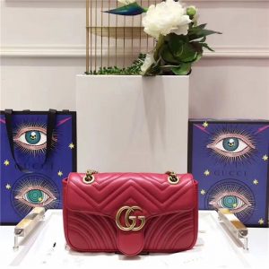 Gucci GG Marmont Matelasse Replica Small Shoulder Bag (Varied Colors)