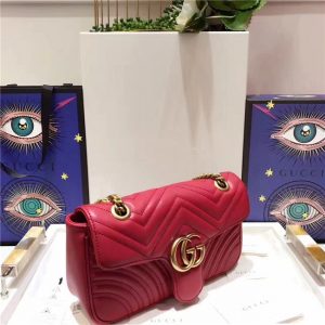 Gucci GG Marmont Matelasse Replica Small Shoulder Bag (Varied Colors)