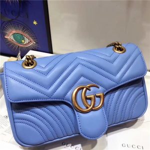 Gucci GG Marmont Matelasse Replica Small Shoulder Bag (Varied Colors)