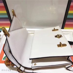 Gucci Ottilia Leather Small Top Handle Bag (Varied Colors)