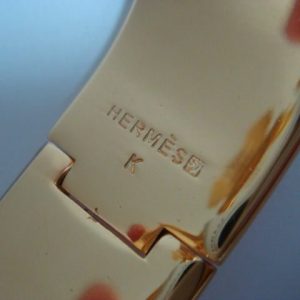 Hermes H Enamel Bracelet (Varied Colors)