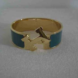 Hermes H Enamel Bracelet (Varied Colors)