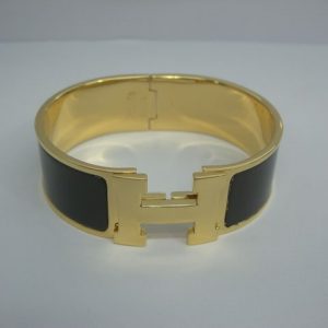 Hermes H Enamel Bracelet (Varied Colors)