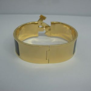 Hermes H Enamel Bracelet (Varied Colors)