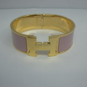 Hermes H Enamel Bracelet (Varied Colors)