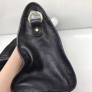 Balenciaga Classic Large Lambskin City Tote Bag Black