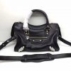 Balenciaga Classic Mini Lambskin City Tote Bag Black