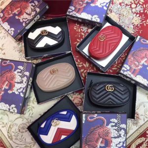 Gucci GG Marmont Matelasse Replica Leather Belt Bag (Varied Colors)