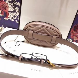 Gucci GG Marmont Matelasse Replica Leather Belt Bag (Varied Colors)