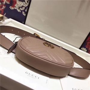 Gucci GG Marmont Matelasse Replica Leather Belt Bag (Varied Colors)