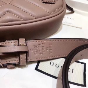 Gucci GG Marmont Matelasse Replica Leather Belt Bag (Varied Colors)