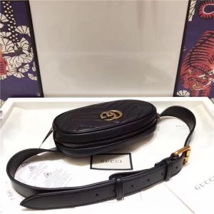 Gucci GG Marmont Matelasse Replica Leather Belt Bag (Varied Colors)