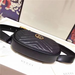 Gucci GG Marmont Matelasse Replica Leather Belt Bag (Varied Colors)