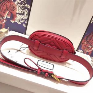 Gucci GG Marmont Matelasse Replica Leather Belt Bag (Varied Colors)