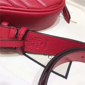 Gucci GG Marmont Matelasse Replica Leather Belt Bag (Varied Colors)