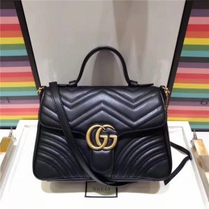 Gucci GG Marmont Small Replica Top Handle Bag (Varied Colors)