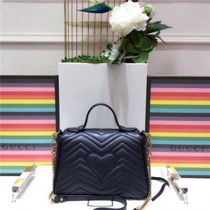 Gucci GG Marmont Small Replica Top Handle Bag (Varied Colors)