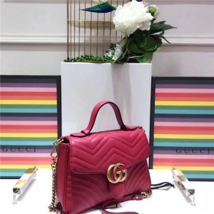 Gucci GG Marmont Small Replica Top Handle Bag (Varied Colors)