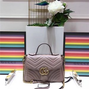 Gucci GG Marmont Small Replica Top Handle Bag (Varied Colors)