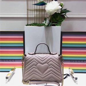 Gucci GG Marmont Small Replica Top Handle Bag (Varied Colors)