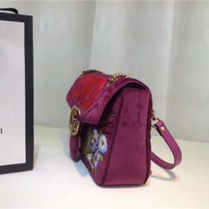 Gucci GG Marmont Embroidered Bag (Varied Colors)