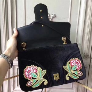 Gucci GG Marmont Embroidered Bag (Varied Colors)