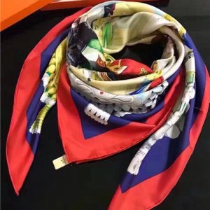 Hermes Silk Scarf (Varied Colors)