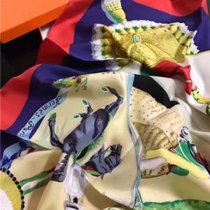 Hermes Silk Scarf (Varied Colors)