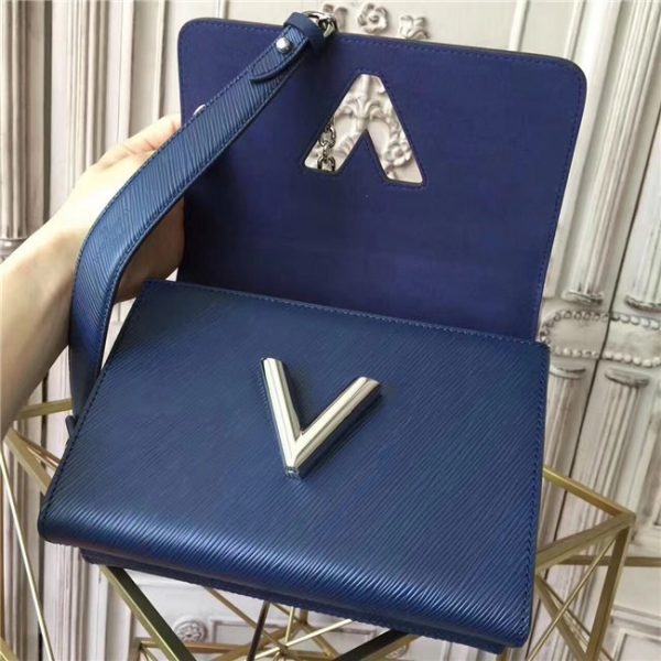 Louis Vuitton Twist MM Bleu Minuit