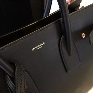 Yves Saint Laurent Classic Small SAC DE JOUR Black Leather