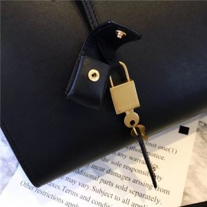 Yves Saint Laurent Classic Small SAC DE JOUR Black Leather