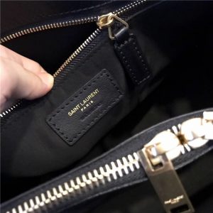 Yves Saint Laurent Classic Small SAC DE JOUR Black Leather